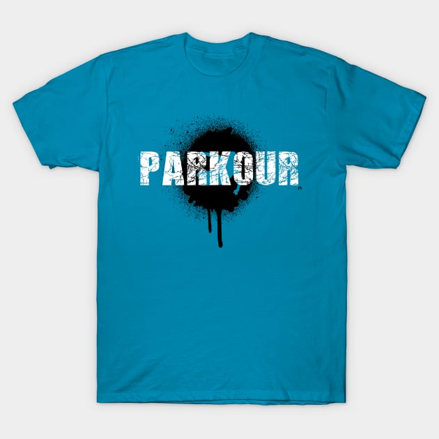 Parkour - paint T-Shirt by MIDesign